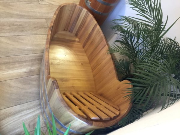 Holzbadewanne - Aiblinger Moorwandl -